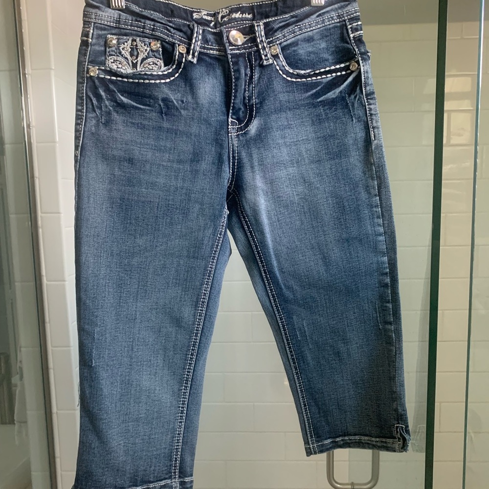NWOT Bling ladies jean capris